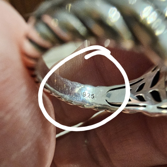 John Hardy Pink Quartz Basketweave Ring - Picture 7 of 11